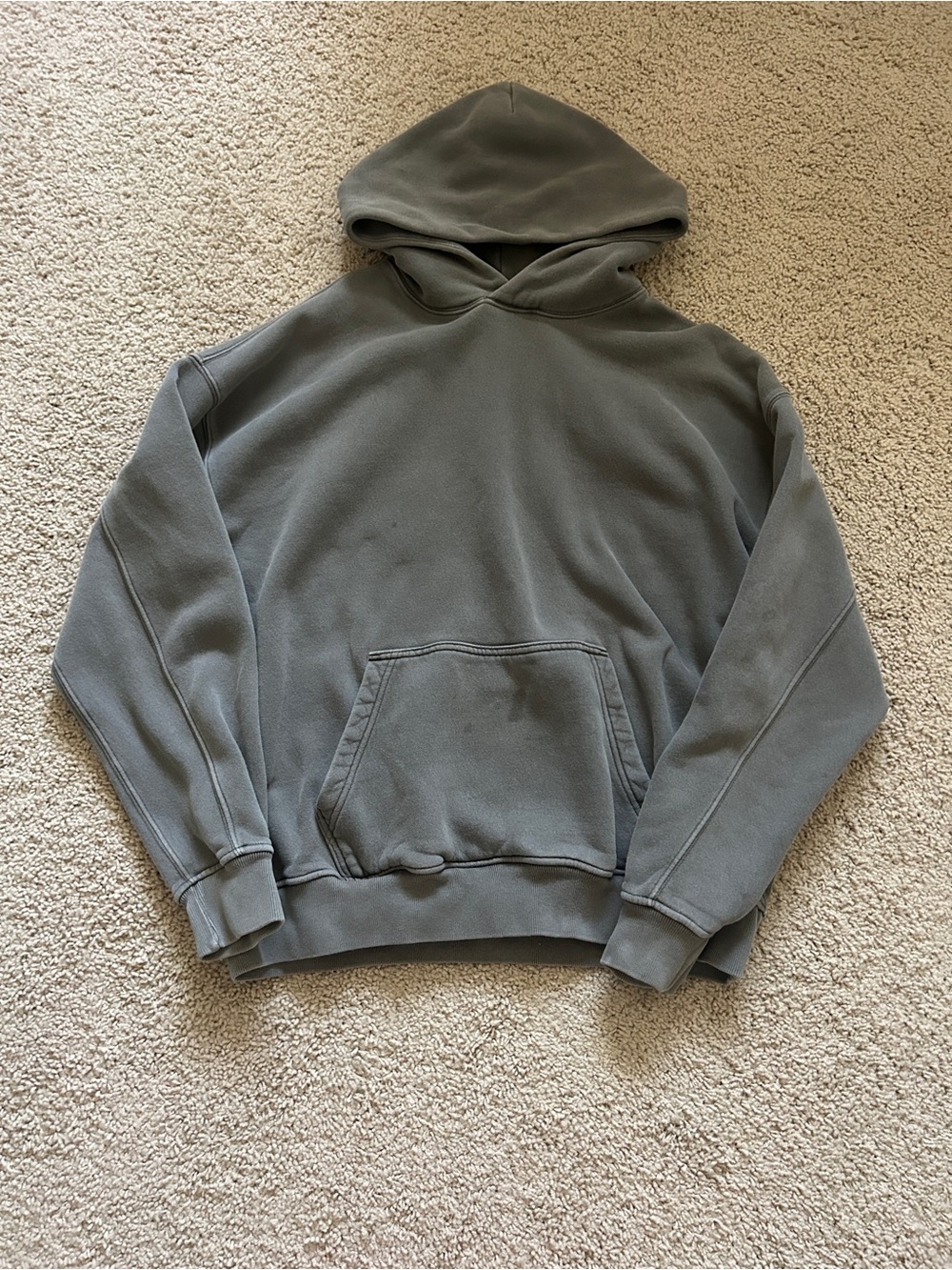 Men's Abercrombie & Fitch Hooded Pullover Sweatshirt - Slate Gray